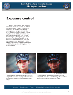 Exposure control