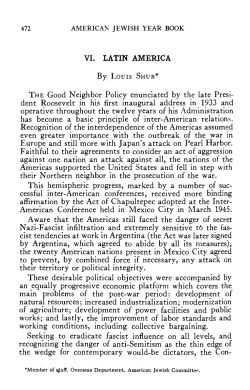 THE Good Neighbor Policy enunciated by the late Presi