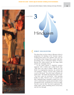 Hinduism - teach philosophy online