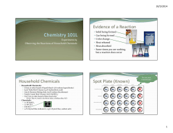 Household Chemicals - The Mallory Family