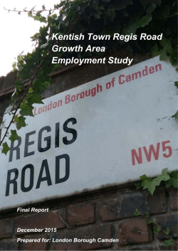 Kentish Town Regis Road Growth Area