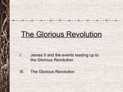 The Glorious Revolution