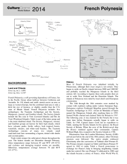 French Polynesia - Burnet Middle School