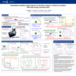 Quantitative oxidation state analysis of transition metals in a lithium