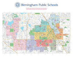 BPS District Map - Birmingham Public Schools