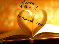 Poetry Anthology - State College of Florida