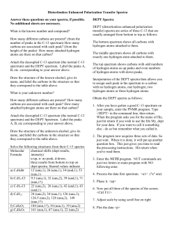 DEPT Spectra