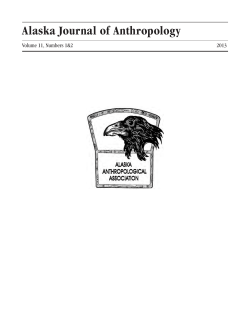 AJA 11 book.indb - Alaska Anthropological Association