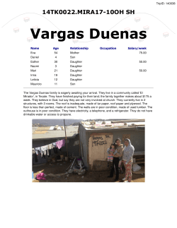 Mission Control Family Biography: 14TK0022