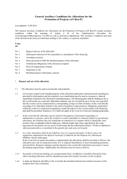 Appendix 4 Auxiliary Conditions ANBest