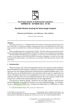 Parallel Phrase Scoring for Extra-large Corpora