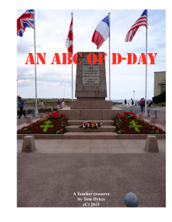 AN ABC OF D-DAY - Historica Canada Education Portal
