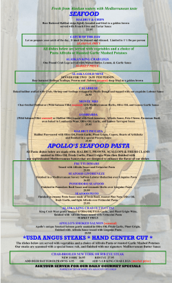 SEAFOOD APOLLO`S SEAFOOD PASTA