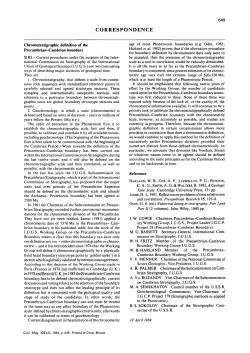 correspondence - Monash University