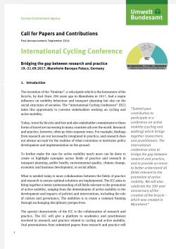 International Cycling Conference