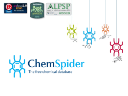 Chemspider: The Free Chemical Database
