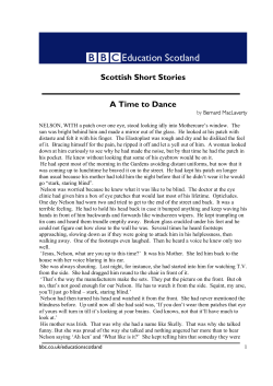 Scottish Short Stories A Time to Dance
