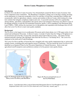 Brown County Phosphorus Committee