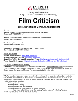 Film Criticism