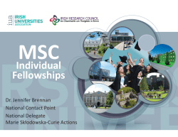 IF webinar -July 2016 &ndash; slides - Irish Universities Association