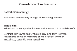 09 mutualism.cdr - Department of Zoology, UBC