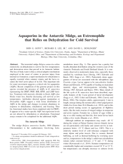 Goto et al. Aquaporins Biological Bulletin 2015