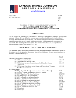 Guide - LBJ Presidential Library