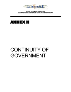 continuity of government