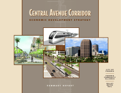 Central Ave Corridor Summary