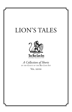lion`s tales - The Red Lion Inn