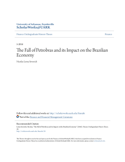 The Fall of Petrobras and its Impact on the Brazilian Economy
