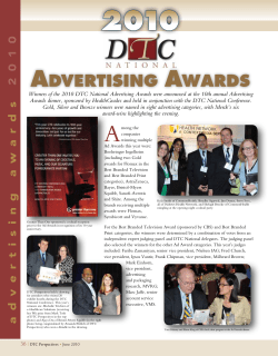 2 0 1 0 - DTC Perspectives