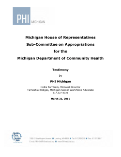 Michigan House of Representatives Sub