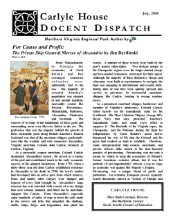 For Cause and Profit: The Private Ship General Mercer