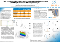 (PTR-MS) to a universal trace gas analyzer