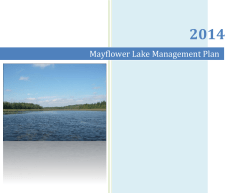 Mayflower Lake Management Plan