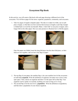 Ecosystem Flip Book