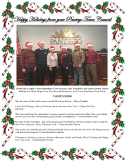 Holiday Newsletter