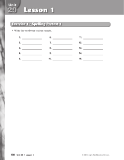 Lesson 1 - Rochester Community Schools