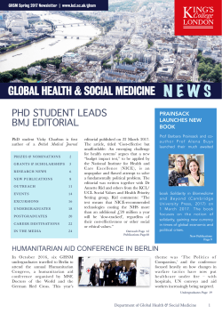 Newsletter Spring 2017 pages