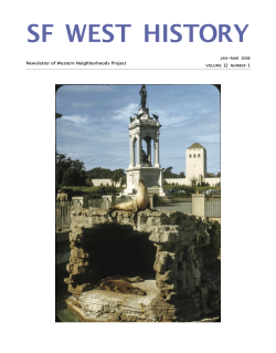 - Western Neighborhoods Project