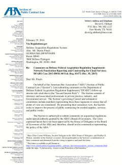 Network Penetration Reporting and Contracting for Cloud Services