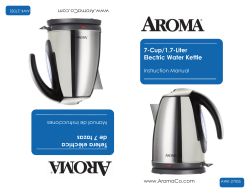 Teterael&eacute;ctrica de7tazas 7-Cup/1.7