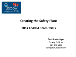 Creating the Safety Plan