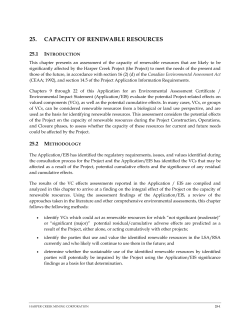 25. Capacity of Renewable Resources