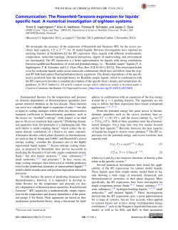 The Rosenfeld-Tarazona expression for liquids