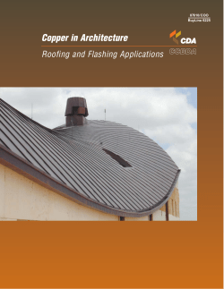A4012: Copper In Architecture - Copper Development Association