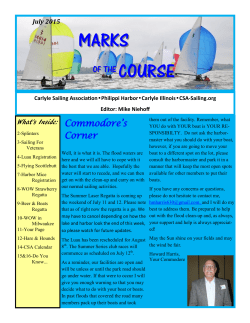 July - Carlyle Sailing Association