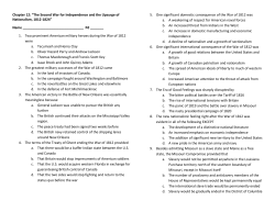 Chapter 12: &ldquo;The Second War for Independence and the Upsurge of