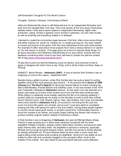read column - Very Scary Productions